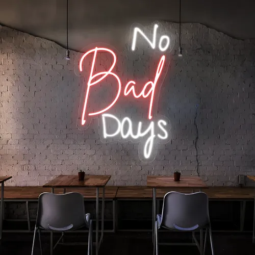 No Bad Days Neon Sign - Australia Promo Now