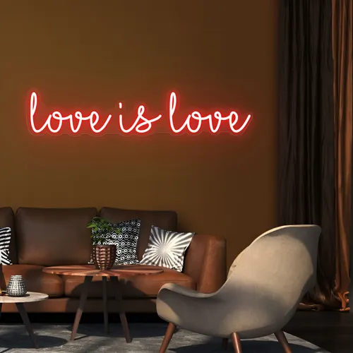Love Is Love Neon Sign - Australia Promo Now