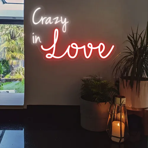 Crazy In Love Neon Sign - Australia Promo Now