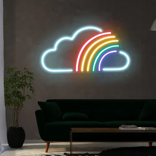 Rainbow Neon Sign - Australia Promo Now