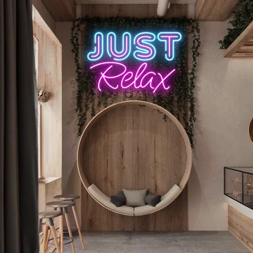 Just Relax Neon Signs - Australia Promo Now