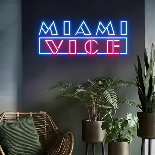 Miami Vice Neon Signs - Australia Promo Now