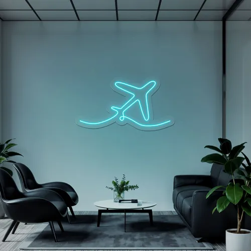 Airplane Neon Sign - Australia Promo Now