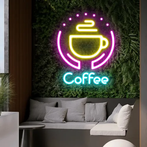 Captivating Coffee Neon Sign - Australia Promo Now