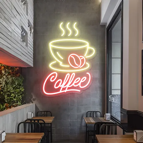 Classy Gleam Coffee Neon Sign - Australia Promo Now