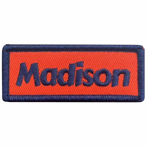 Navy and Orange Madison Name Patch - Australia Promo Now