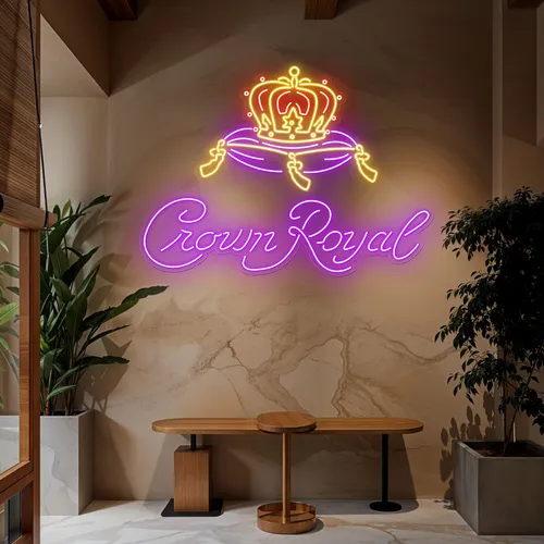 Crown Royal Neon Sign - Australia Promo Now