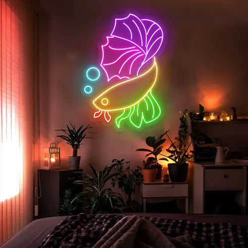 Fish Neon Sign - Australia Promo Now