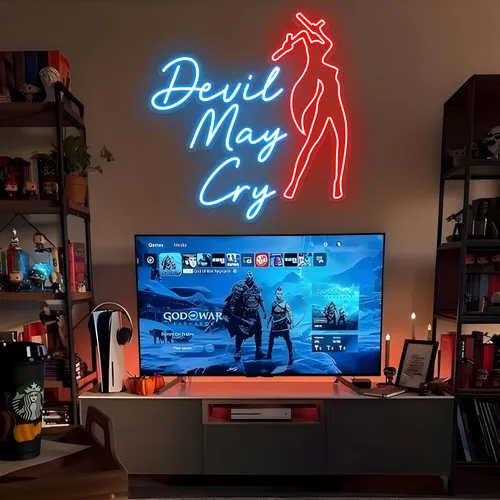 Devil May Cry Neon Sign - Australia Promo Now