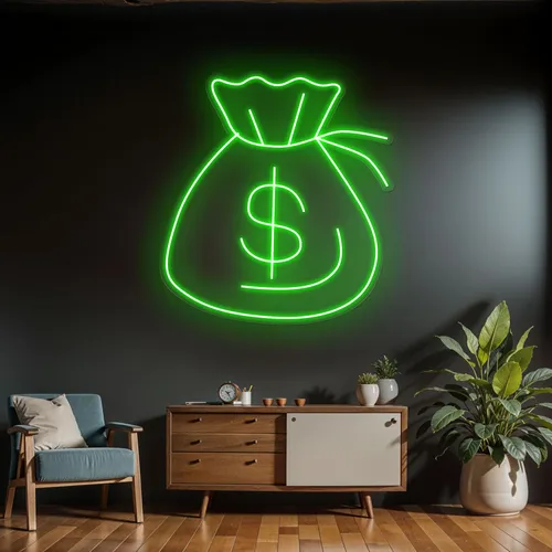 Neon Money Sign - Australia Promo Now