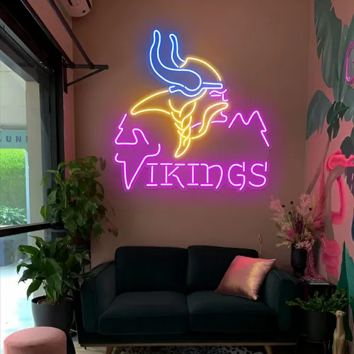 Vikings Neon Sign - Australia Promo Now