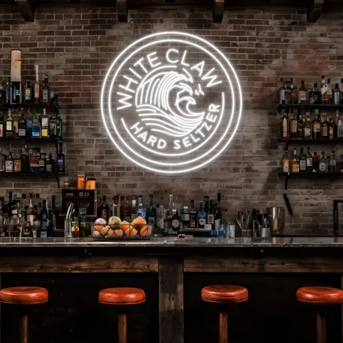 White Claw Neon Sign - Australia Promo Now
