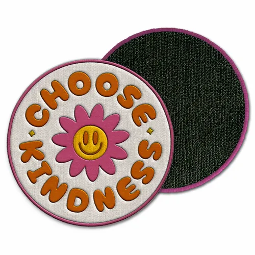 Round Choose Kindness Velcro Patch - Australia Promo Now