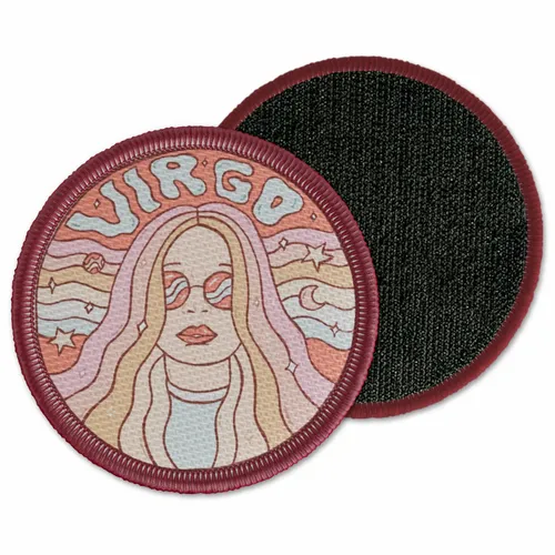 Round Virgo Velcro Patch - Australia Promo Now