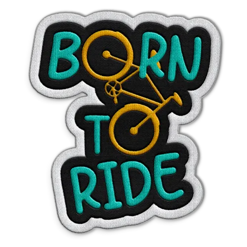 Born To Ride Hat Patch - Australia Promo Now