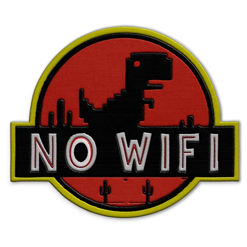 No Wifi Dino Hat Patch - Australia Promo Now