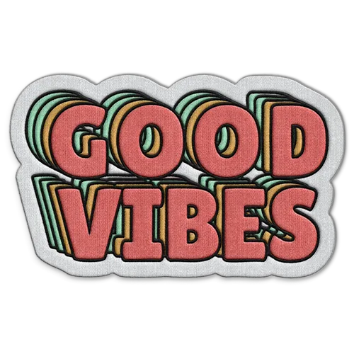 Good Vibes Hat Patch - Australia Promo Now