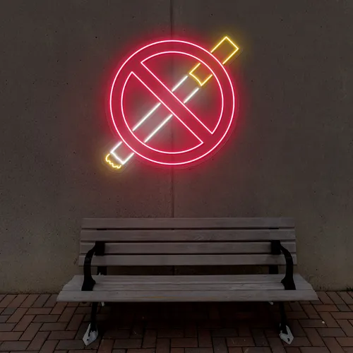 Strictly No Smoking Neon Sign - Australia Promo Now
