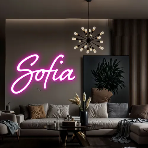 Sofia Name Neon Sign - Australia Promo Now