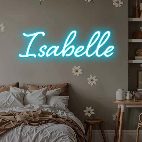 Isabelle Neon Sign - Australia Promo Now