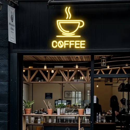 Coffee Bliss Neon Sign - Australia Promo Now