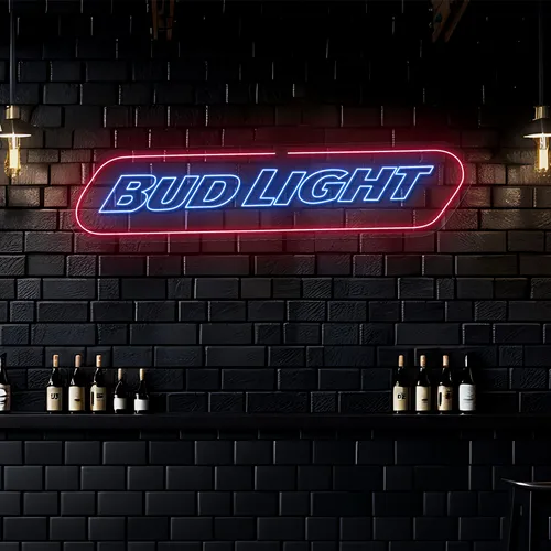 Chill Bud Light Neon Sign - Australia Promo Now