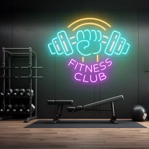Barbell Neon Signs - Australia Promo Now