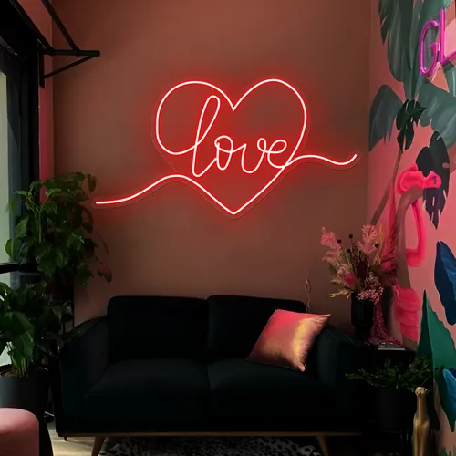 Heart of Love Neon Sign - Australia Promo Now
