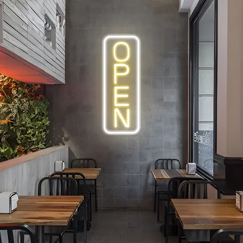 Classic Open Neon Sign - Australia Promo Now