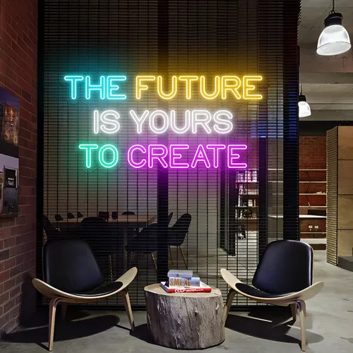 Limitless The Future is Yours to Create Neon Sign - Australia Promo Now