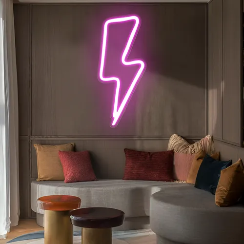 Pink Thunder Neon Sign - Australia Promo Now