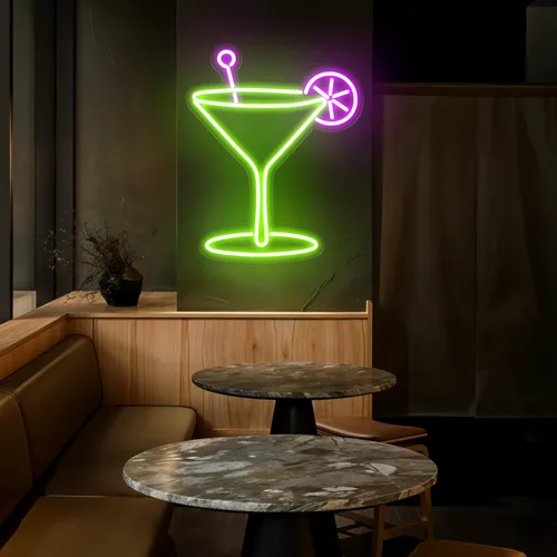 Lush Glass Neon Sign - Australia Promo Now
