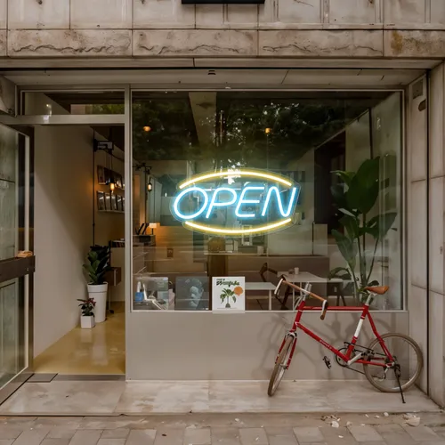 Open Window Neon Sign - Australia Promo Now