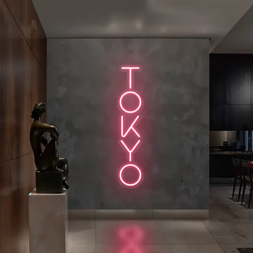 Tokyo Vertical Neon Sign - Australia Promo Now