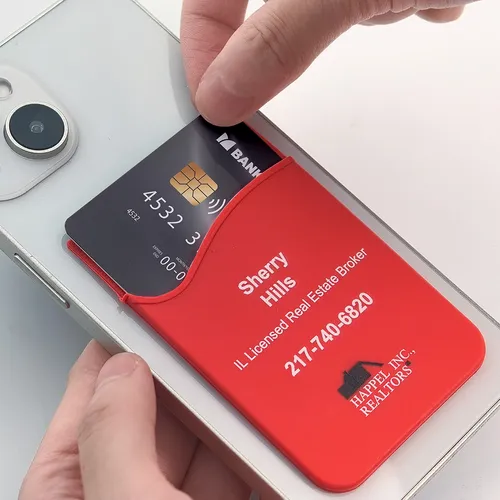 Silicone Phone Wallet Card Holder - Australia Promo Now