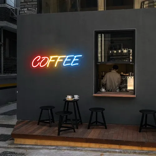 Multicolor COFFEE Neon Sign - Australia Promo Now