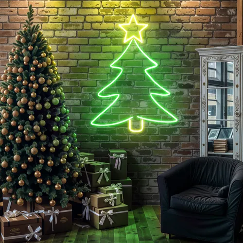 Mini Christmas Tree Neon Sign - Australia Promo Now