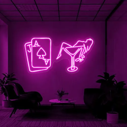 Vegas Night Neon Sign - Australia Promo Now