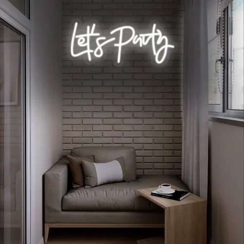 Mini Lets Party Neon sign - Australia Promo Now