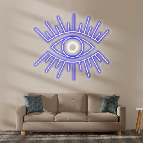 Custom Eye Neon Sign - Australia Promo Now