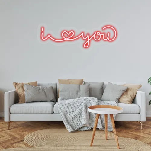 Custom I Love You Neon Sign - Australia Promo Now