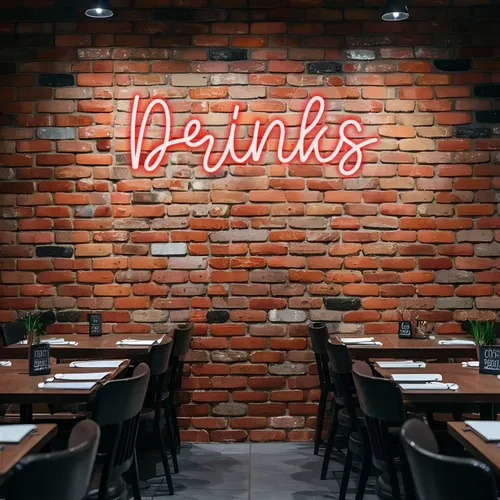 Custom Drink Neon Sign - Australia Promo Now