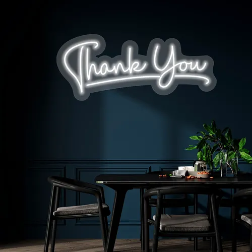 Custom Neon Thank You Sign - Australia Promo Now