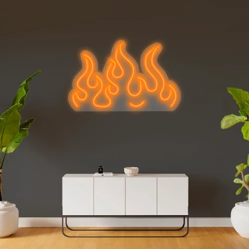 Custom Fire Neon Signs - Australia Promo Now