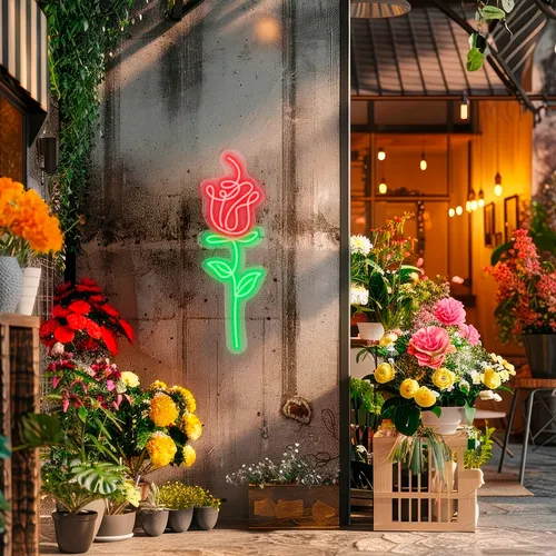 Custom Flower Neon Signs - Australia Promo Now