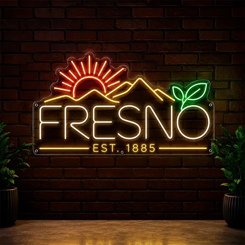 Custom Commercial Neon Signs Fresno - Australia Promo Now