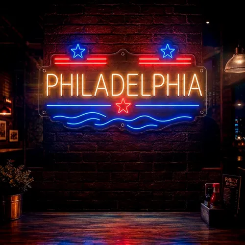 Custom Neon Signs Philadelphia - Australia Promo Now