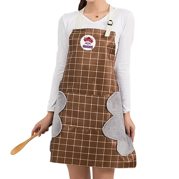 Striped Plaid Hand Wiping Apron - Australia Promo Now