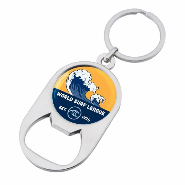 Multiuse Alloy Bottle Opener Keychain - Australia Promo Now