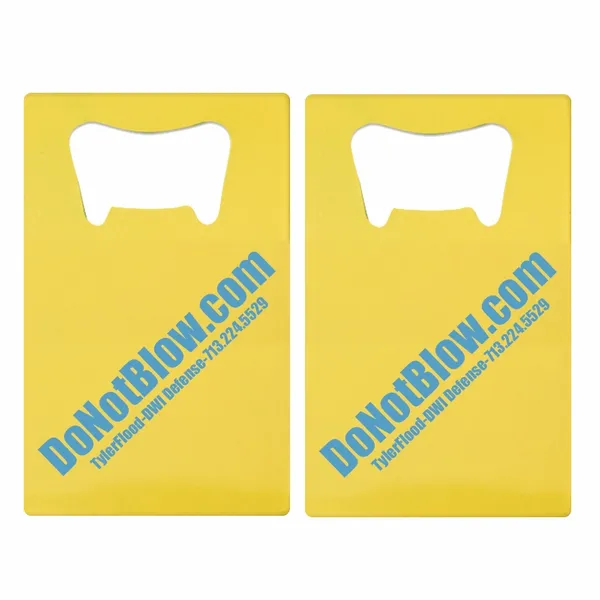 Printed Simple Card Bottle Opener - Australia Promo Now